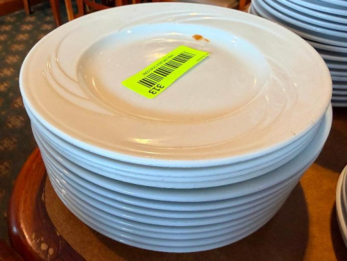 (12) 7.5" CHINA PLATES