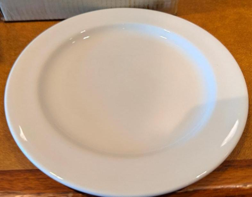 (2) CASES OF 9" PLATES. (24) IN LOT.