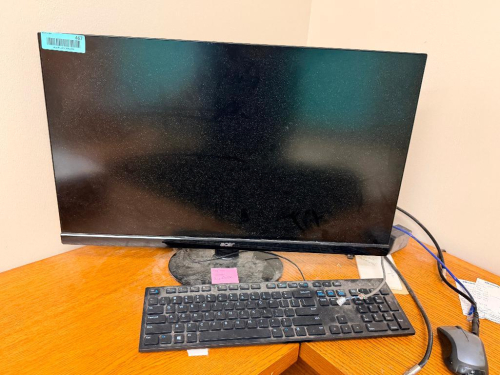 DELL OFFICE COMPUTER AND MONITOR.