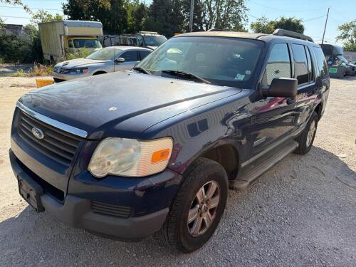 (1) 2006 BLUE FORD EXPLORER XLT SUV