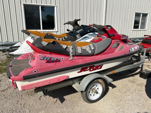 (1) JET SKI PERSONAL WATERCRAFT WITH TRAILER