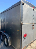(1) ENCLOSED TANDEM AXLE CARGO TRAILER WITH ASSORTED CONTENTS - 10