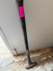 (1) SLEDGE HAMMER WITH FIBERGLASS HANDLE - 2