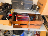 (1) ASSORTED LOT OF HAND TOOLS, TOOLBOXES & INDUSTRIAL ROAD SIGN - 2