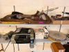 (1) ASSORTED LOT OF HAND TOOLS, BROTHER PRINTER & SHOP SUPPLIES