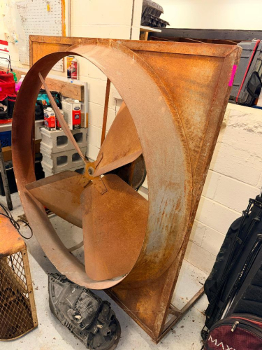 (1) LARGE INDUSTRIAL BELT-DRIVEN EXHAUST FAN