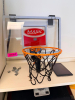 (1) ELECTRONIC OVER-THE-DOOR BASKETBALL HOOP WITH SCOREBOARD