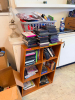 (1) ASSORTED LOT OF DVDS, VIDEO GAMES, BOOKS, SHELVING & HOUSEHOLD ITEMS - 2