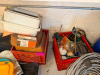 (1) ASSORTED LOT OF FLEXIBLE METAL CONDUIT, ELECTRICAL SUPPLIES & STORAGE BINS - 3