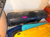 (1) LARGE BLACK CYLINDRICAL METAL TANK - 2