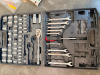 (1) ASSORTED MECHANIC&rsquo;S TOOL SET WITH SOCKETS, RATCHETS, WRENCHES & BITS