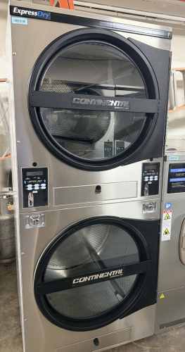 CONTINENTAL GIRBAU EXPRESS DRY DUAL POCKET STACKED COMMERCIAL DRYER