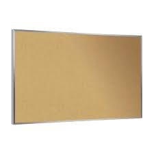 (1) ALUMINUM FRAME CORK BOARD