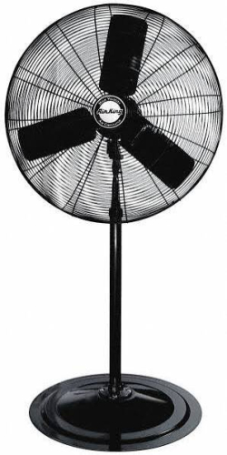 (1) CIRCULATING NON-OSCILLATING PEDESTAL FAN