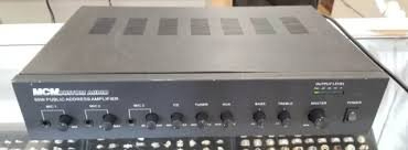 (1) PUBLIC ADDRESS SYSTEM