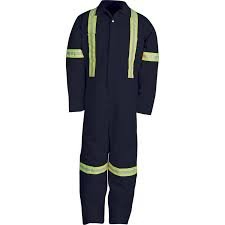 (2) FULL COVERALLS, WITH REFLECTIVE STRIPES