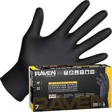 (10) BOXES OF (100) DISPOSABLE GLOVES