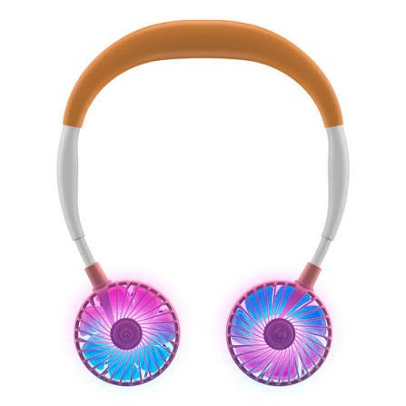 (1) WEARABLE NECK FAN