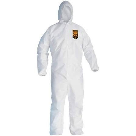 (1) BOX OF (25) BREATHABLE SPLASH COVERALL