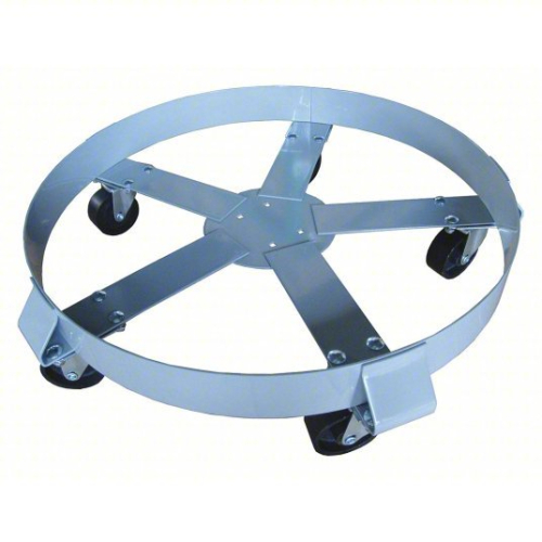 (1) CROSS BRACE DRUM DOLLY WITH SUPPORT RING