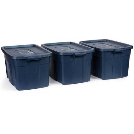 (3) STORAGE TOTES