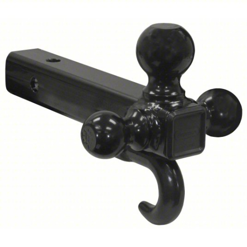 (1) TRI-BALL HITCH WITH PINTLE HOOK