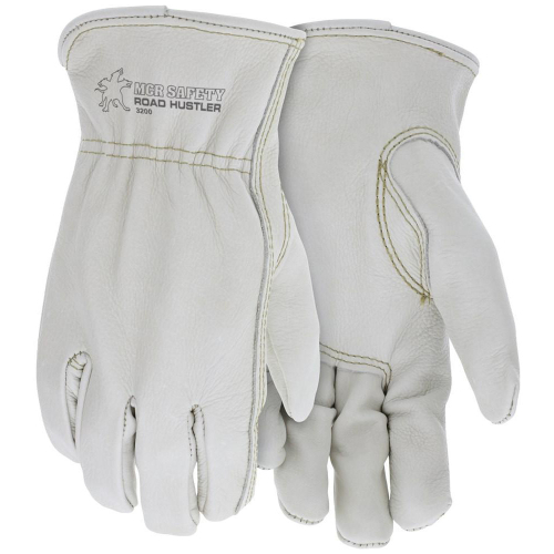 (12) PAIRS COWHIDE GLOVES