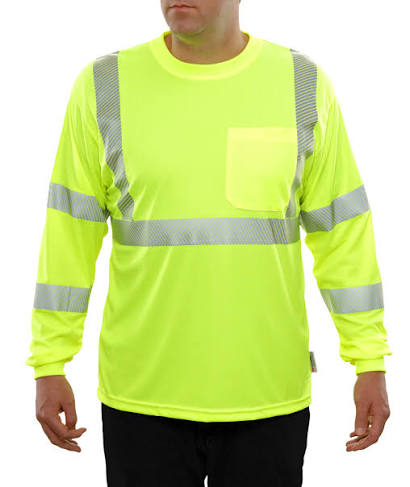 (10) HI-VIS POCKET SHIRT