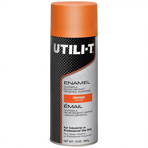 (4) GEN PURPOSE ORANGE SPRAY PAINT