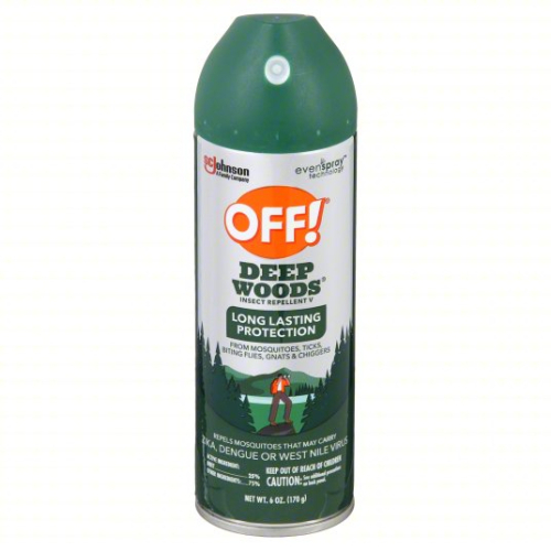 (6) 25% DEET INSECT REPELLANT