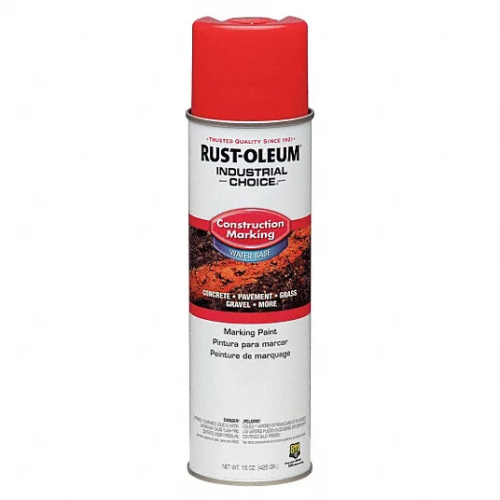 (6) SAFETY RED CONSTRUCTION MARKING PAINT