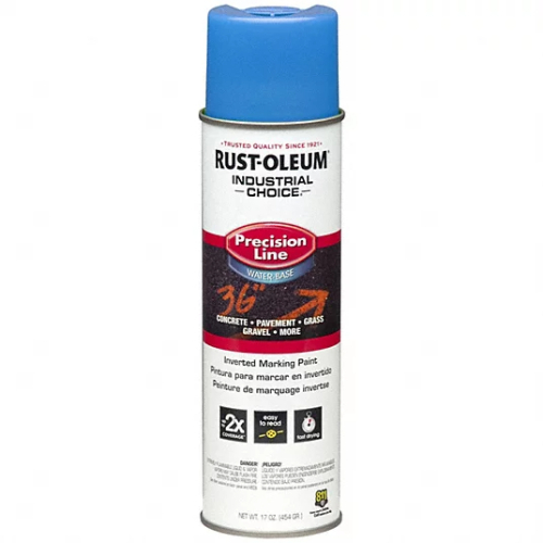 (6) FLOURESCENT BLUE LINE MARKING PAINT