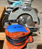 (1) LOT OF STANLEY INDUSTRIAL 7-1/4 IN. CIRCULAR SAW & BLACK+DECKER POWER TOOL