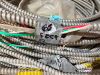 SEVERAL BUNDLES LOT OF FLEXIBLE METAL ELECTRICAL CONDUIT - APPROX 200 LINEAR FT. - 2