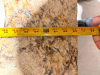 (1) 63" X 25 1/2" GRANITE BATHROOM VANITY COUNTERTOP SINK - 2
