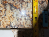 (1) 63" X 25 1/2" GRANITE BATHROOM VANITY COUNTERTOP SINK - 3