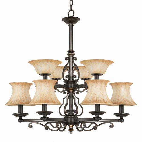 (1) DECORATIVE MULTI-LIGHT CHANDELIER