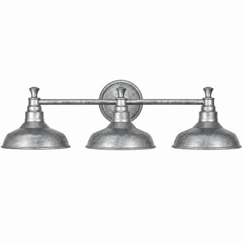 (2) KIMBALL COLLECTION 3-LIGHT VANITY LIGHT FIXTURES