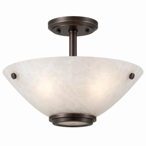 (1)DEEP BRONZE 3-LIGHT PENDANT FIXTURE