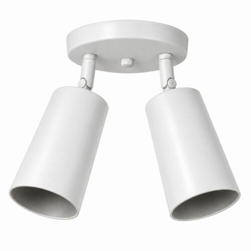 (4) CAPITAL LIGHTING FIXTURE COMPANY TWO-LIGHT CEILING FIXTURE