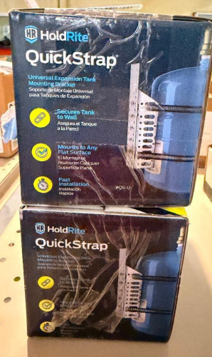 (2) QUICK STRAP UNIVERSAL EXPANSION TANK MOUNTING BRACKETS