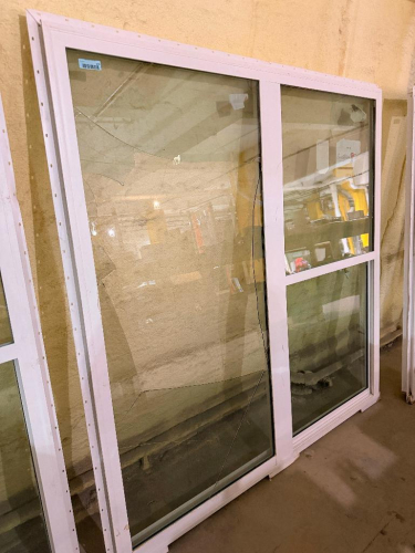 (1) WHITE VINYL WINDOWS