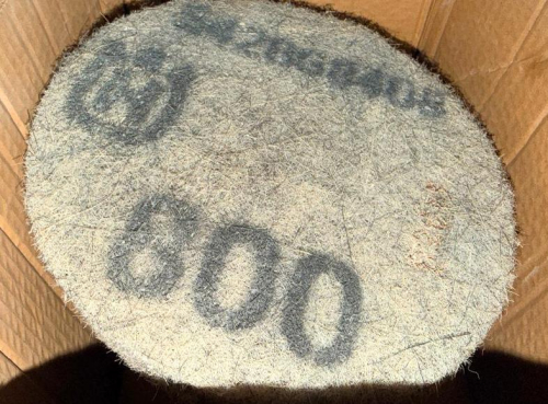 PARTIAL CASE OF 12" BUFFING PADS