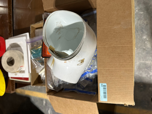 (1) ASSORTED LOT OF LABELS, TAGS & PACKAGING SUPPLIES