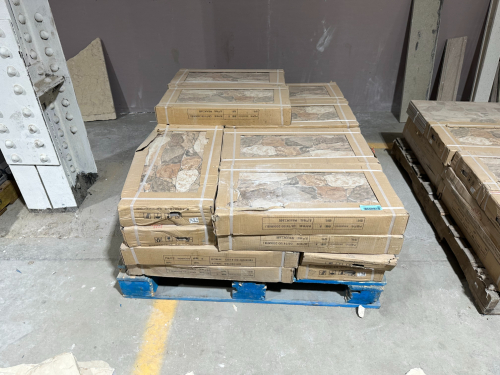 (26) BOXES OF DECORATIVE STONE TILE