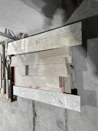 (2) LOT OF ASSORTED FLOOR TILE PLANKS