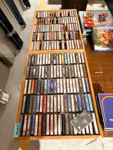 (1) ASSORTED LOT OF CASSETTE TAPE