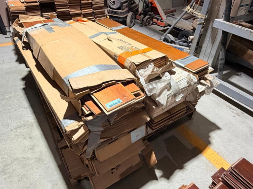 (1) ASSORTED LOT OF LIGHT COLOR WOOD FLOORING