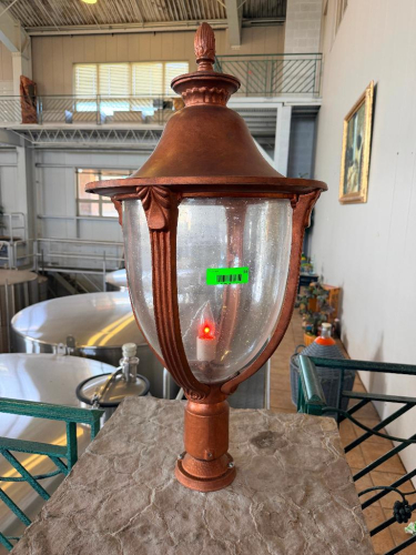 (5) DECORATIVE OUTDOOR POST LANTERN