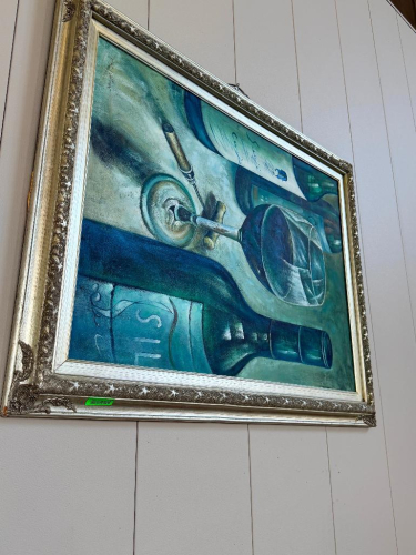 48" X 30" FRAMED PAINTING / PRINT.